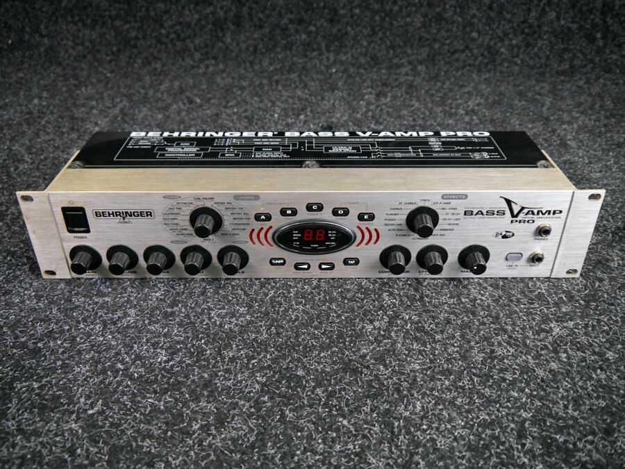 Behringer Bass VAmp Modelling Preamp 2nd Hand Rich Tone Music