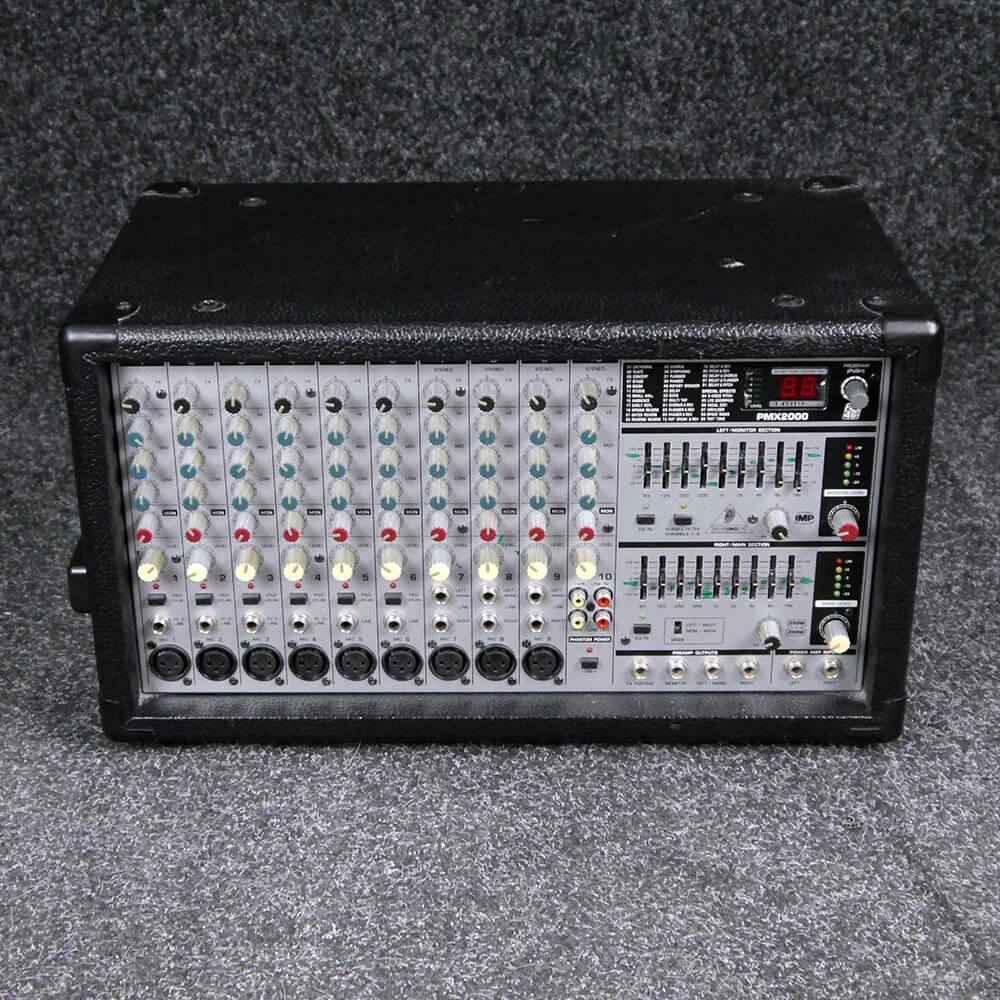 Behringer Europower PMX2000 Powered Mixer 2nd Hand Rich Tone Music