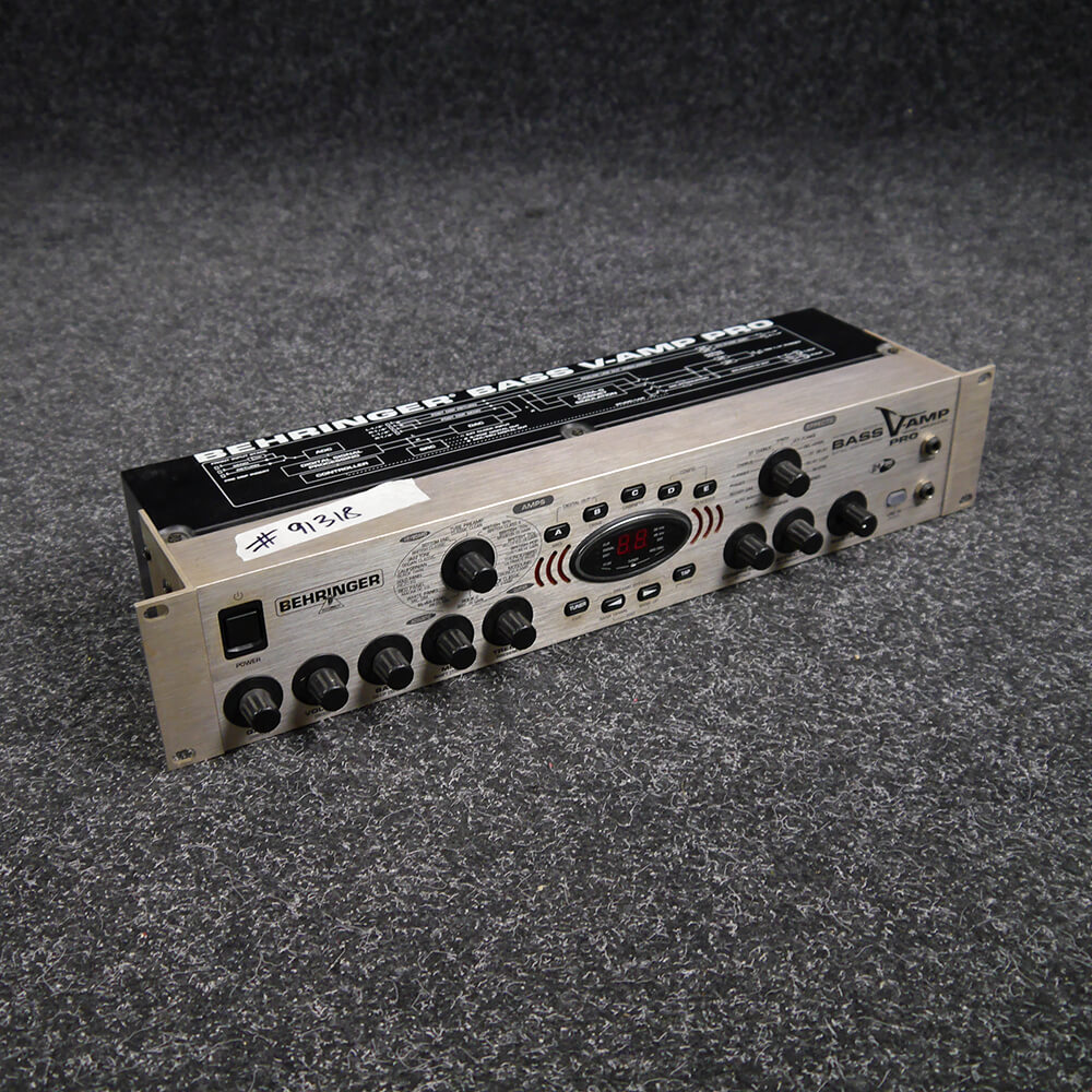 Behringer Bass VAmp Pro Rack Effects Unit 2nd Hand Rich Tone Music