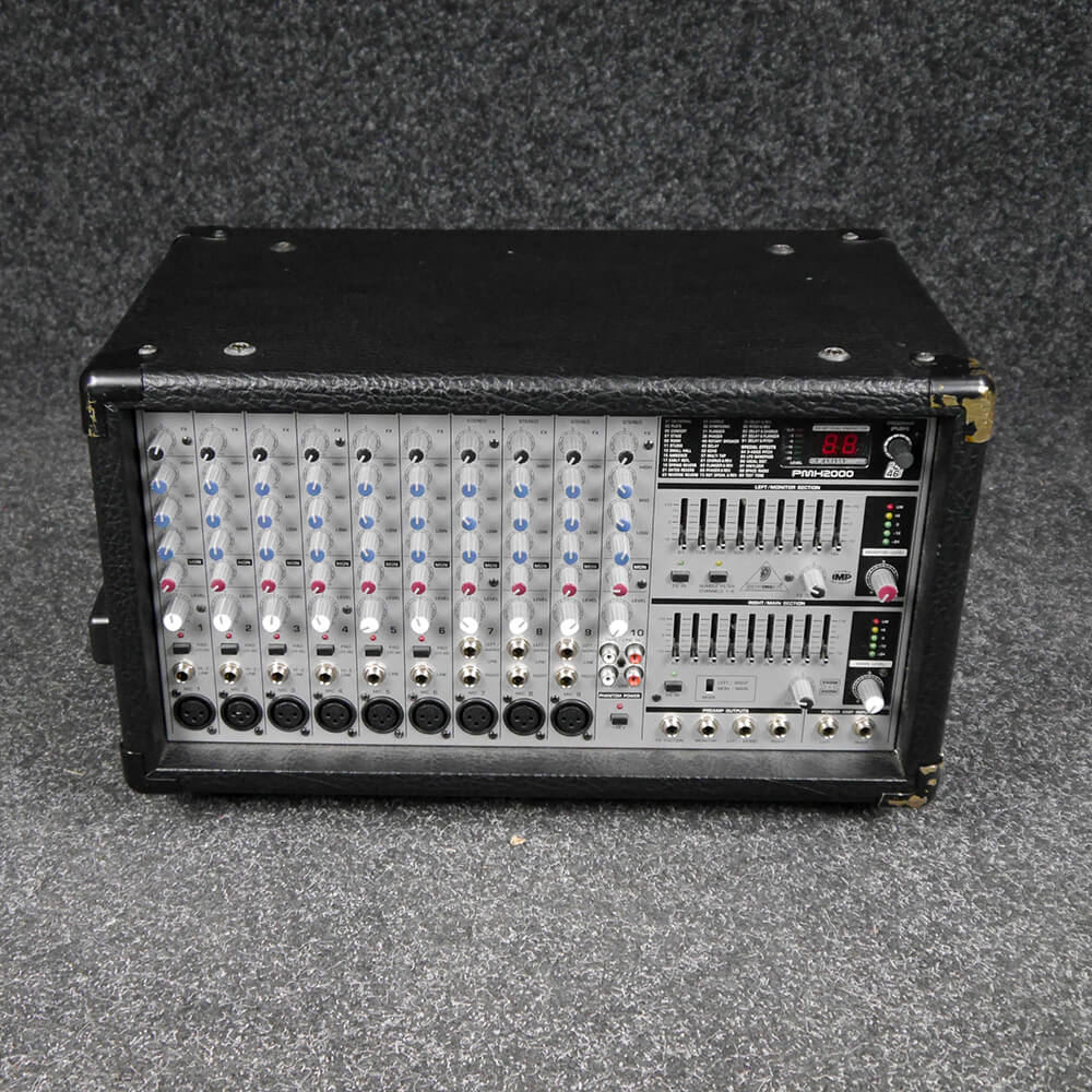 Behringer PMH2000 Europower Powered Mixer 2nd Hand Rich Tone Music
