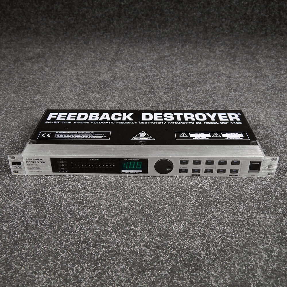 Behringer DSP 1100 Feedback Destroyer 2nd Hand Rich Tone Music