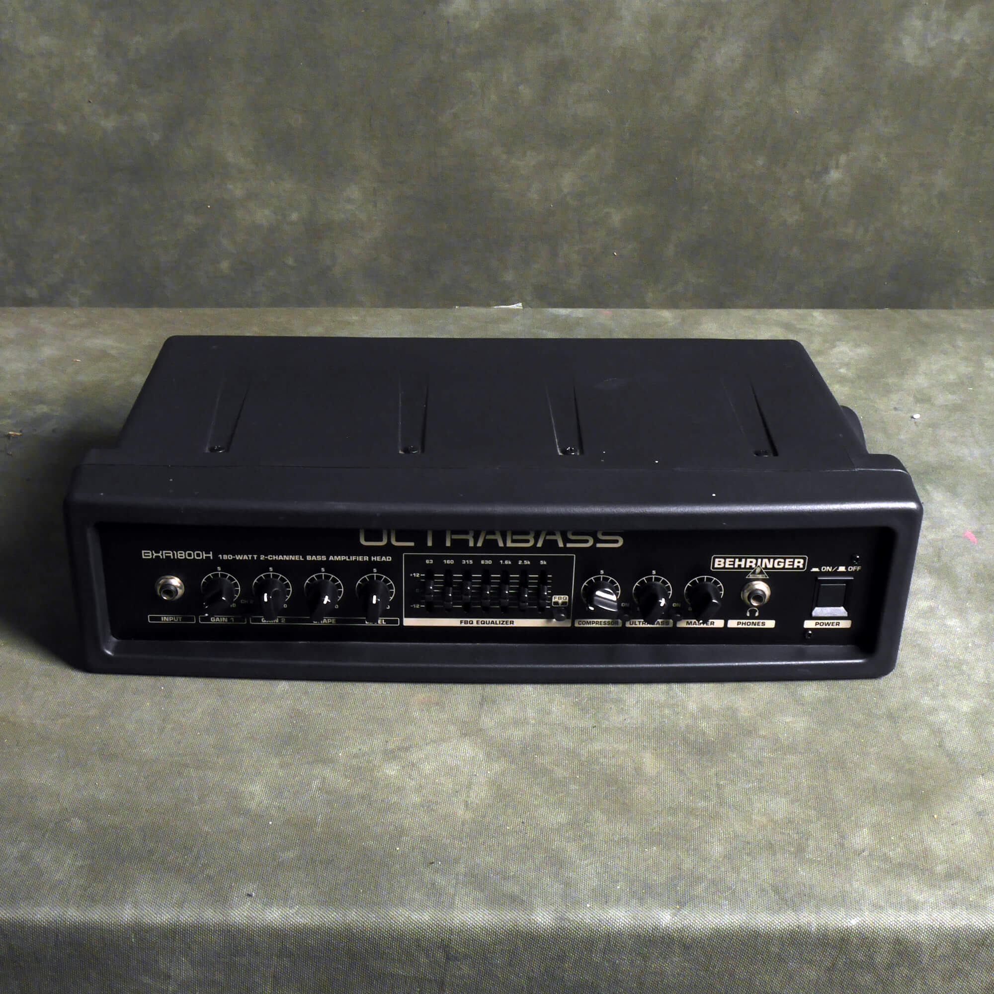 Behringer Ultrabass BXR1800H Bass Amp Head 2nd Hand Rich Tone Music