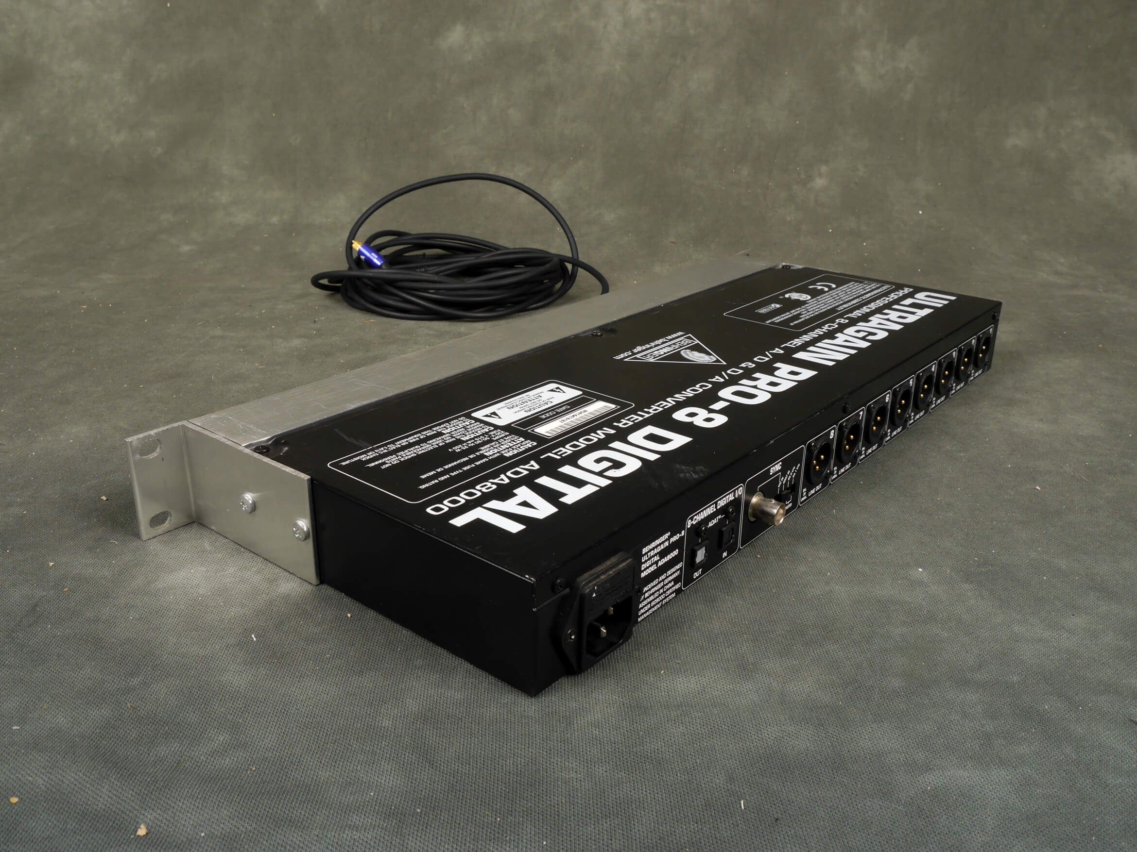 Behringer ADA8000 Ultragain Pro8 ADAT Preamp 2nd Hand Rich Tone Music