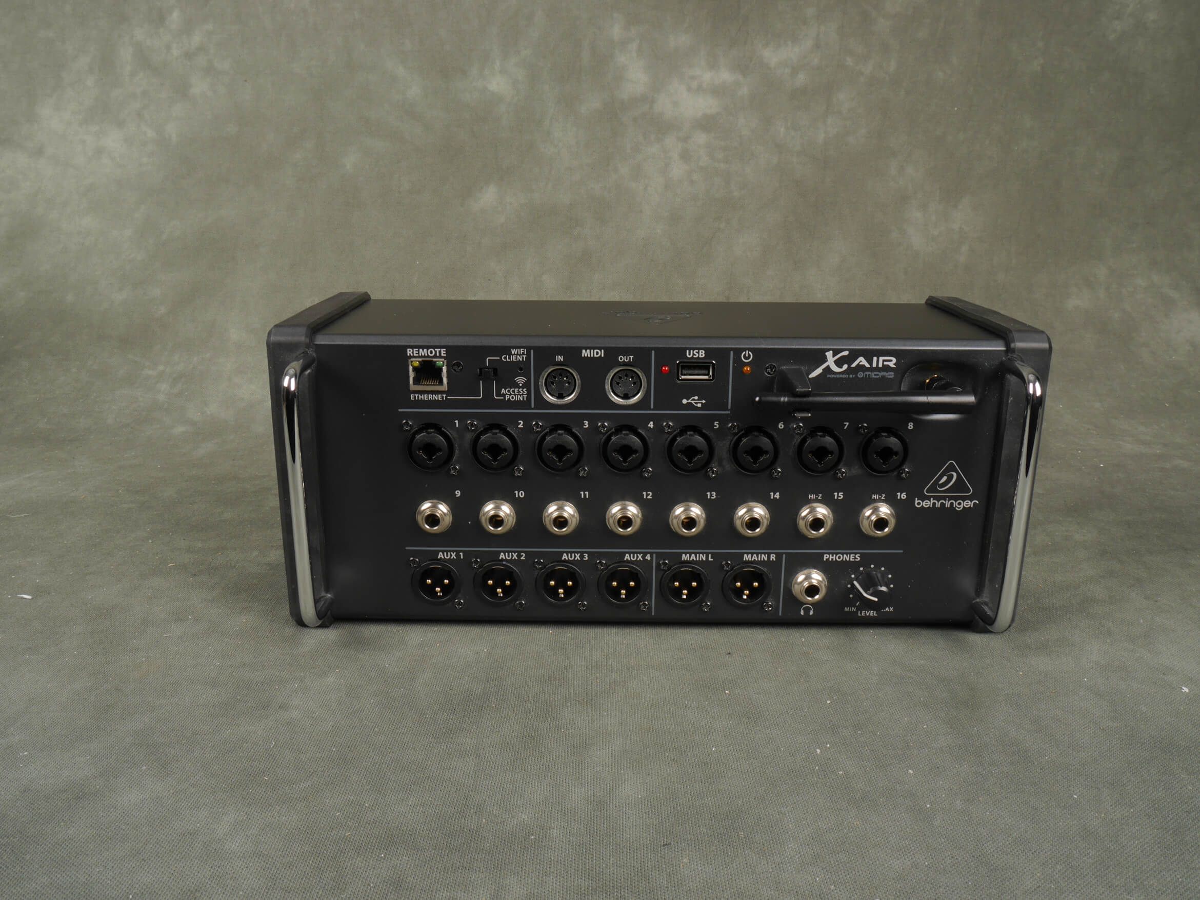 behringer xr16 play mp3