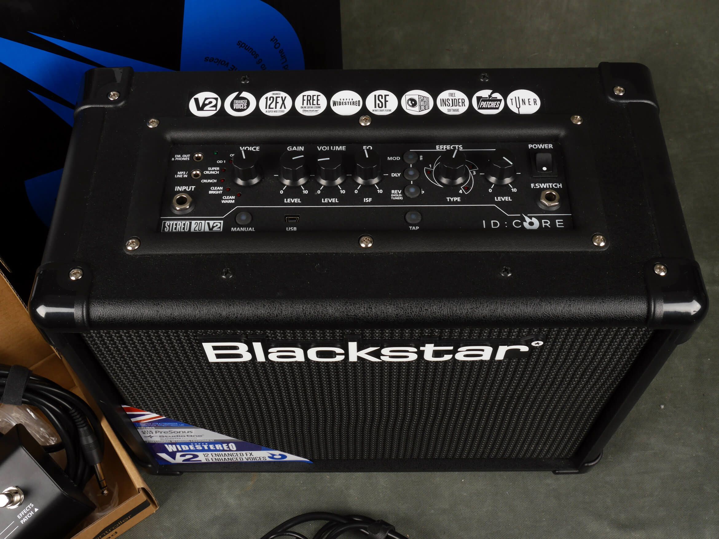 Blackstar IDCore Stereo 20 V2 Guitar Amplifier w/Box & PSU 2nd Hand