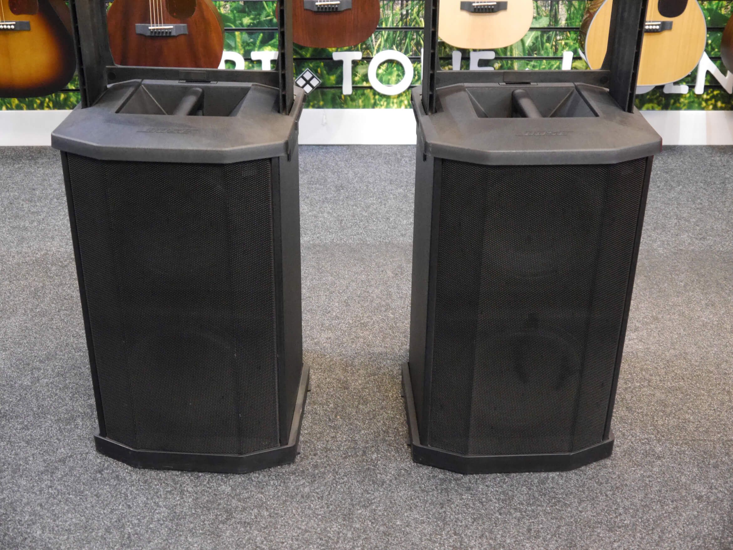  Bose F1 Full PA System - 2 x Model 812 and 2 x F1 Subwoofer - 2nd Hand 