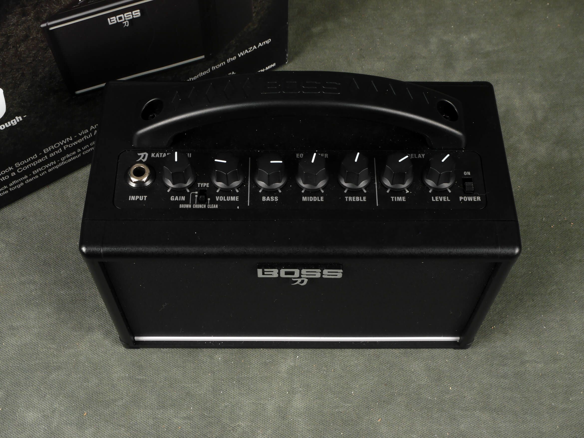 boss katana mini guitar amplifier