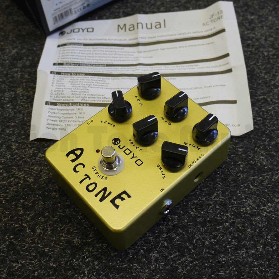 Joyo Actone Drive FX Pedal 2nd Hand Rich Tone Music