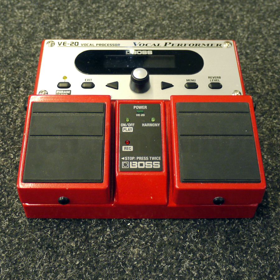 Boss VE20 Vocal Performer FX Pedal 2nd Hand Rich Tone Music
