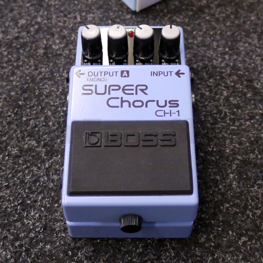 I Was The Final Boss Ch 1 Boss CH-1 Super Chorus FX Pedal w/ Box - 2nd Hand | Rich Tone Music