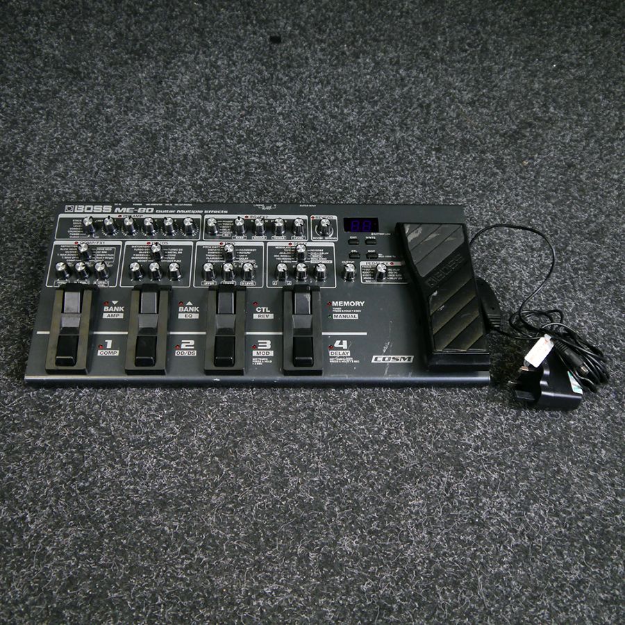 Boss ME80 Guitar MultiEffects Pedal 2nd Hand Rich Tone Music