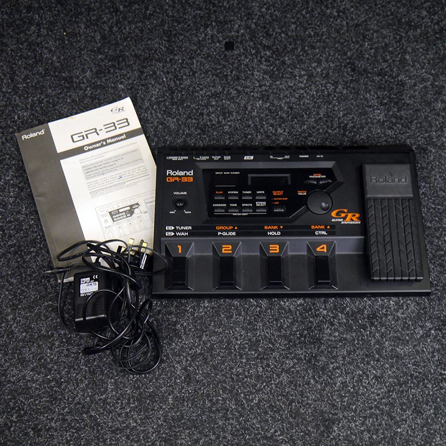 Roland GR-33 Guitar Synthesizer Pedal with Manual & PSU - 2nd Hand ...