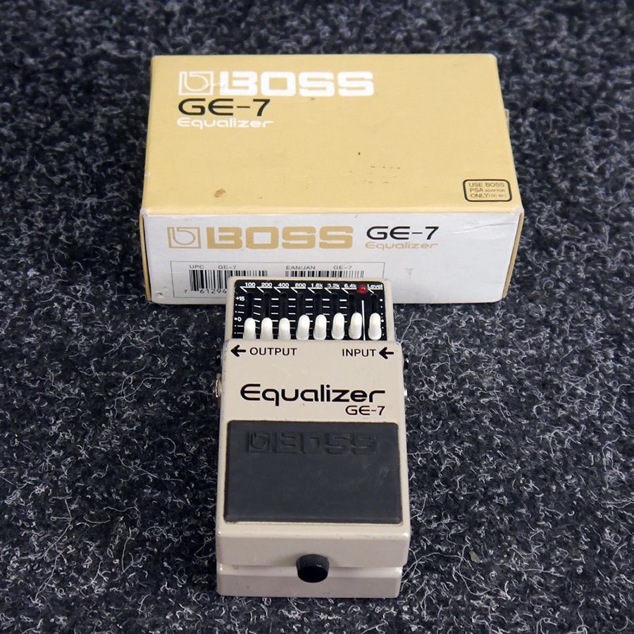 Boss GE7 Graphic Equalizer FX Pedal w/ Box 2nd Hand Rich Tone Music