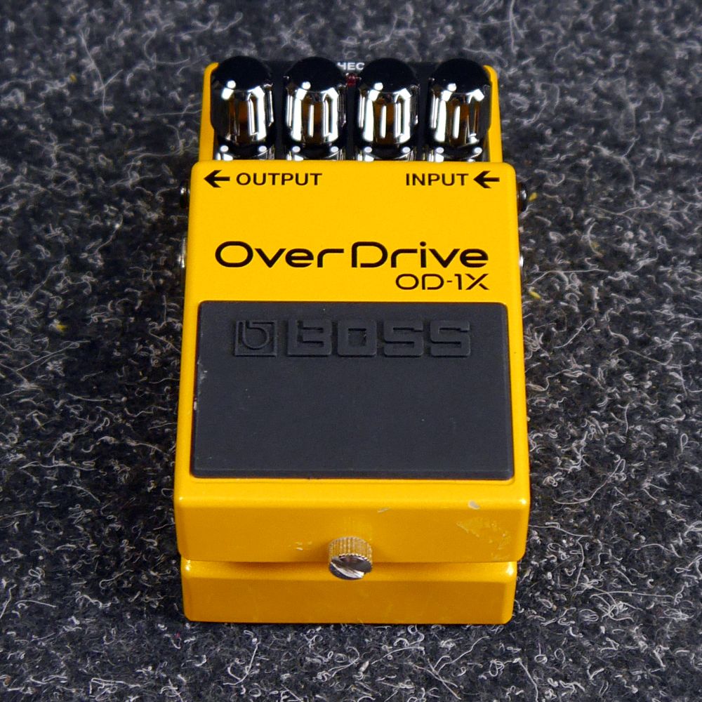Boss OD-1X OverDrive FX Pedal - 2nd Hand | Rich Tone Music