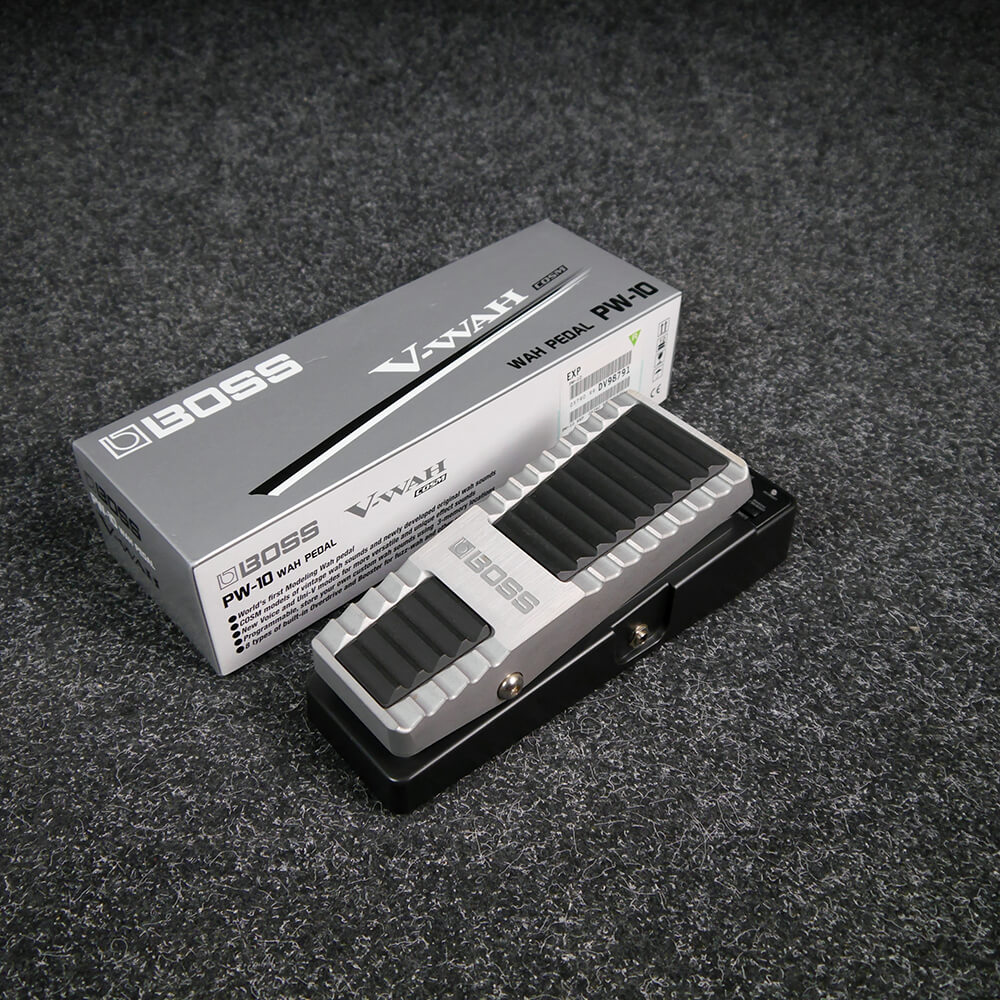 Boss PW10 Wah Pedal w/Box 2nd Hand Rich Tone Music