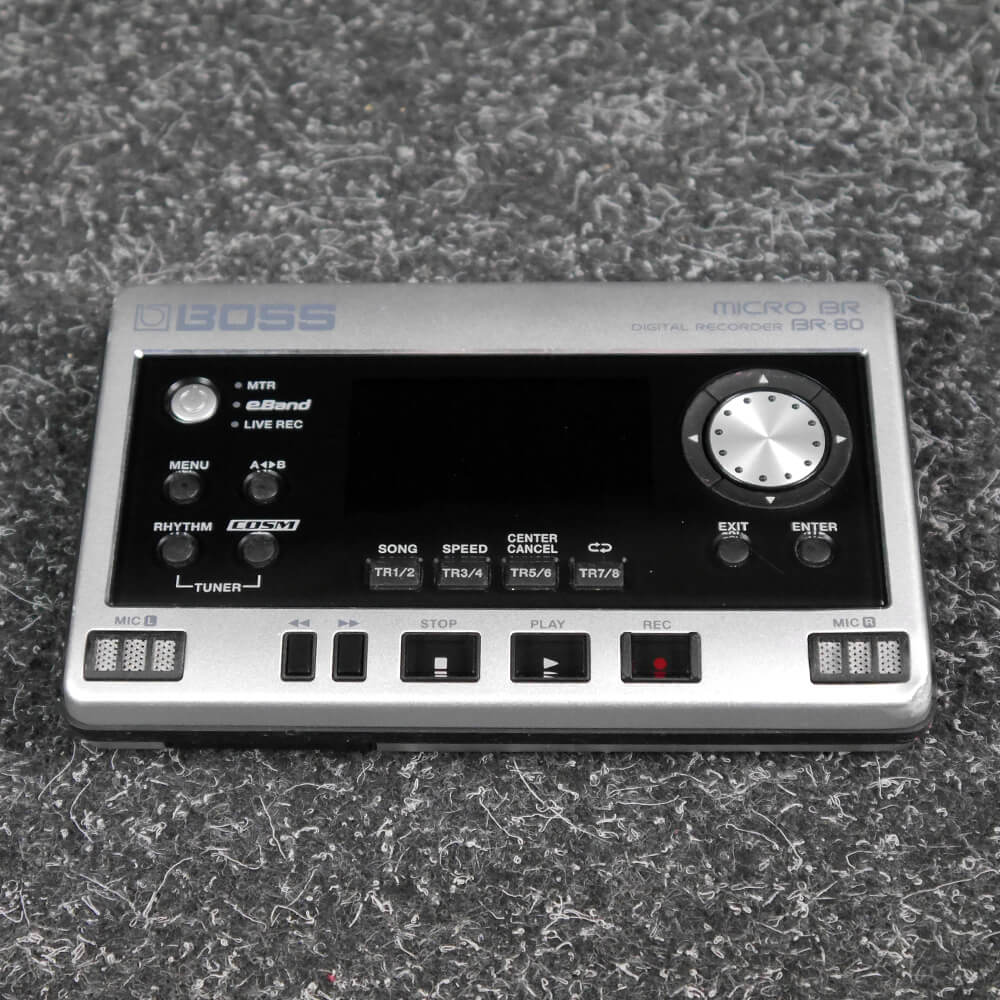 Boss Micro BR80 Portable Digital Recorder 2nd Hand Rich Tone Music