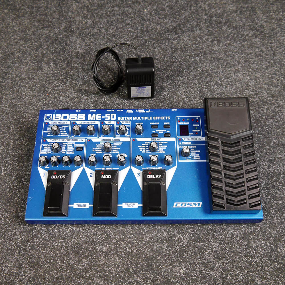 Boss ME-50 Guitar Multiple Effects Pedal - 2nd Hand | Rich Tone Music
