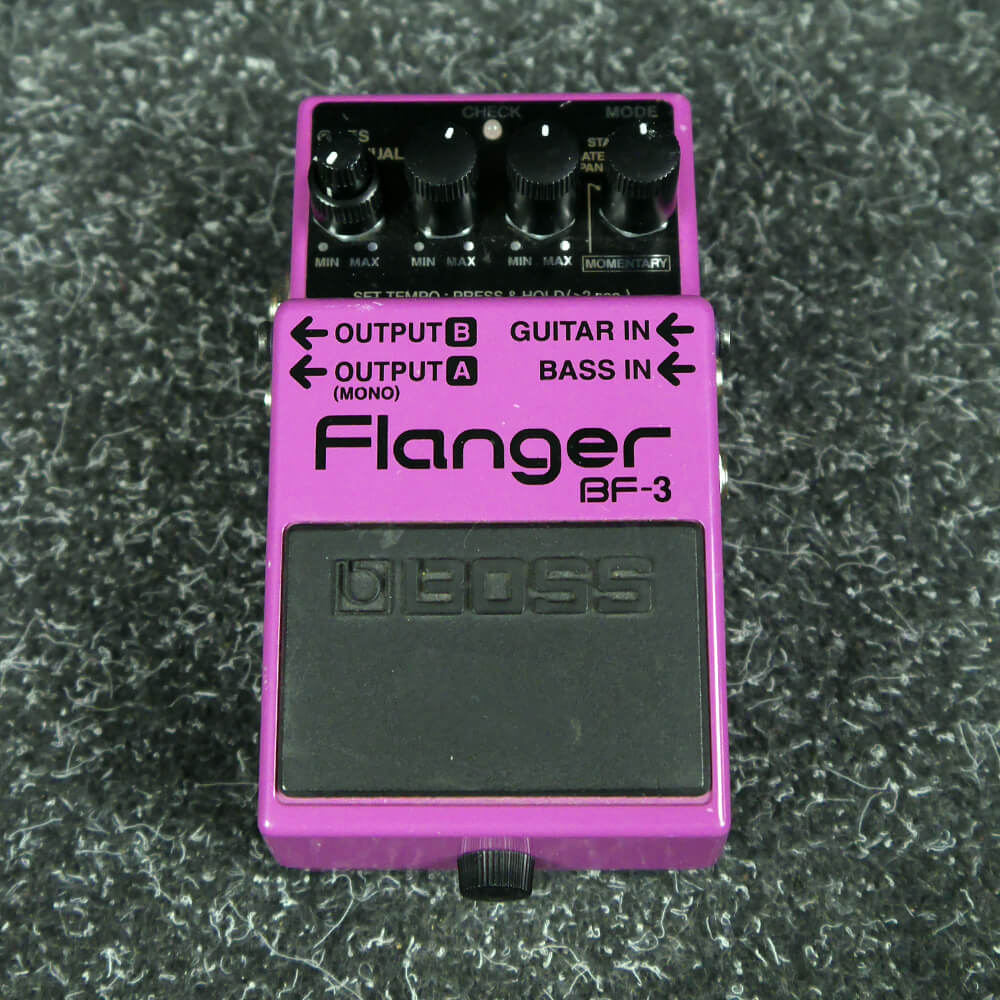 Boss BF3 Flanger FX Pedal 2nd Hand Rich Tone Music