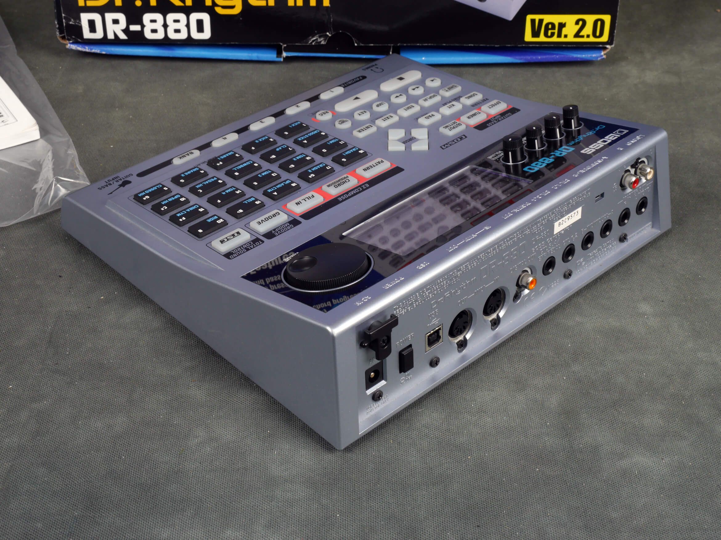 Boss DR880 Electronic Drum Machine w/Box & PSU 2nd Hand Rich Tone