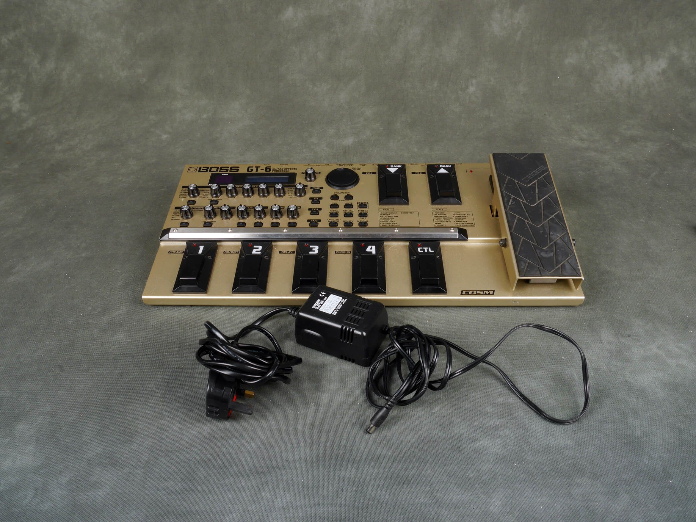 Boss GT-6 Multiple Effects Processor - 2nd Hand | Rich Tone Music