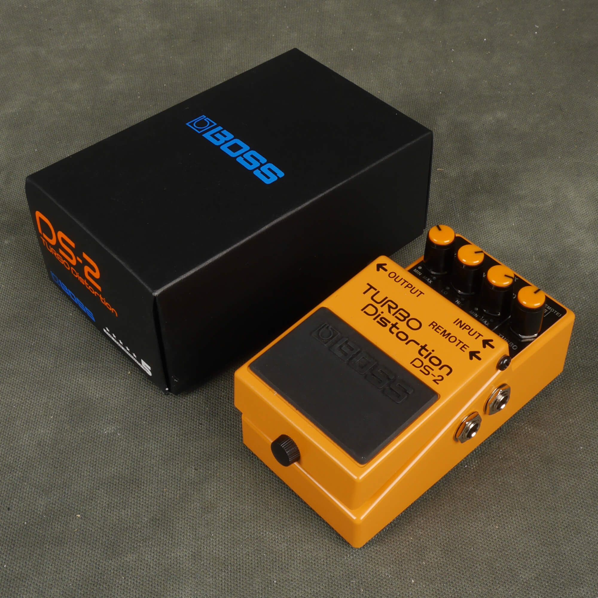 Boss DS 2 Turbo Distortion FX Pedal W Box 2nd Hand Rich Tone Music   YBOSS99932 