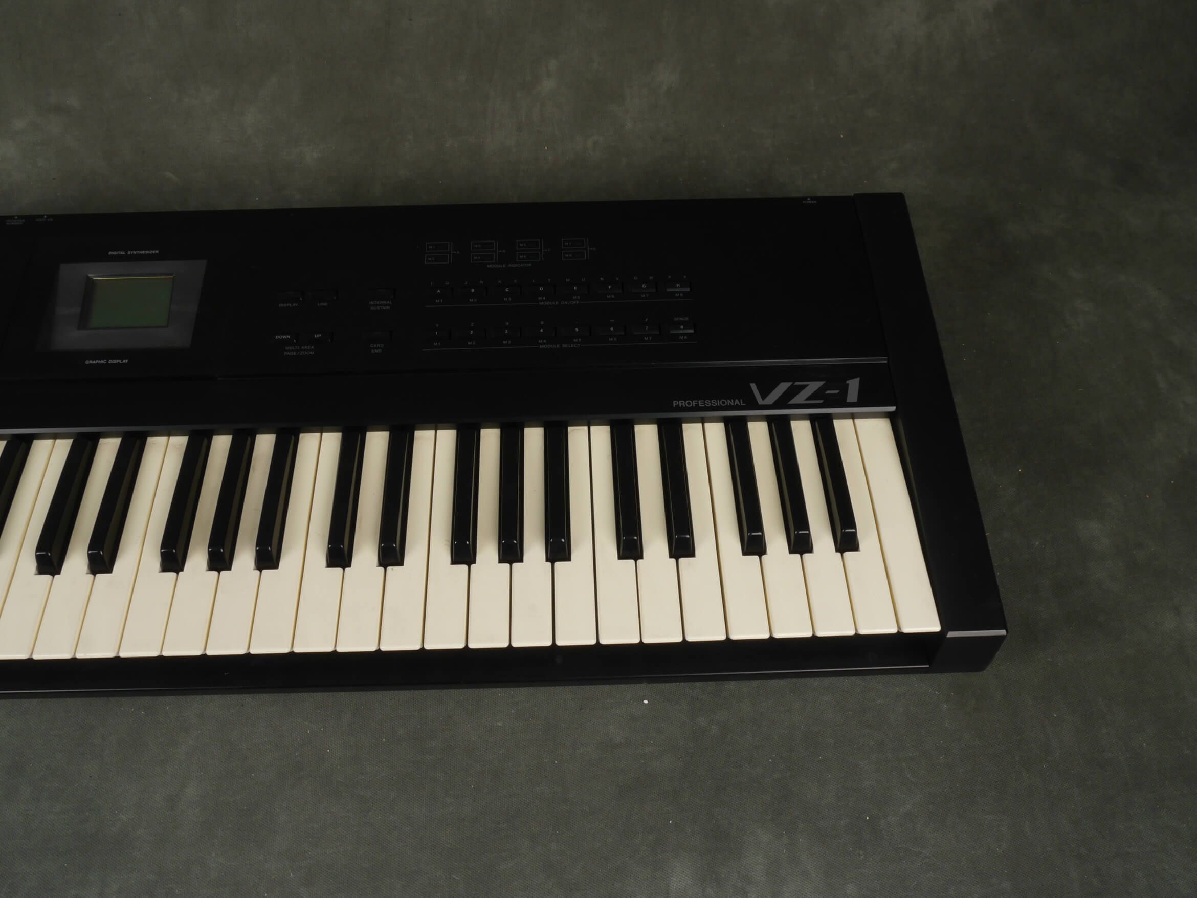 Casio VZ1 Keybaord Synthesizer With VZ1 ROM Card 2nd Hand Rich
