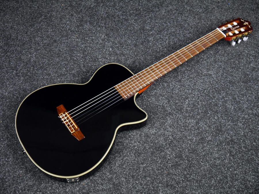 Crafter Nylon Acoustic Guitar Black 2nd Hand Rich Tone Music
