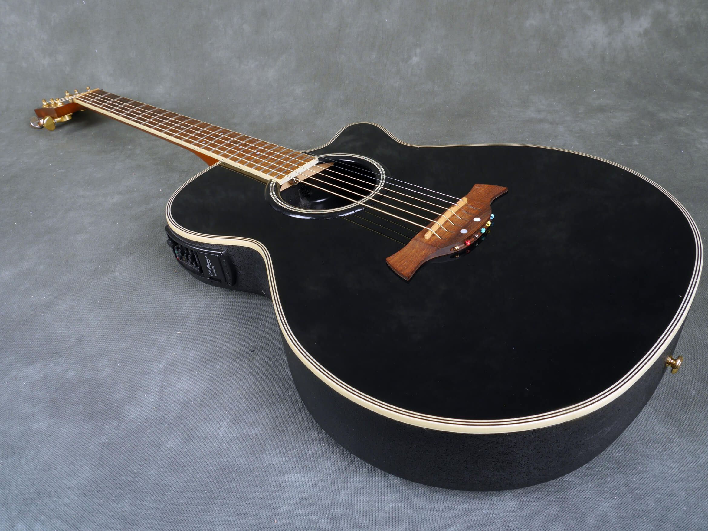 Crafter FX 550EQ ElectroAcoustic Guitar Black 2nd Hand Rich Tone