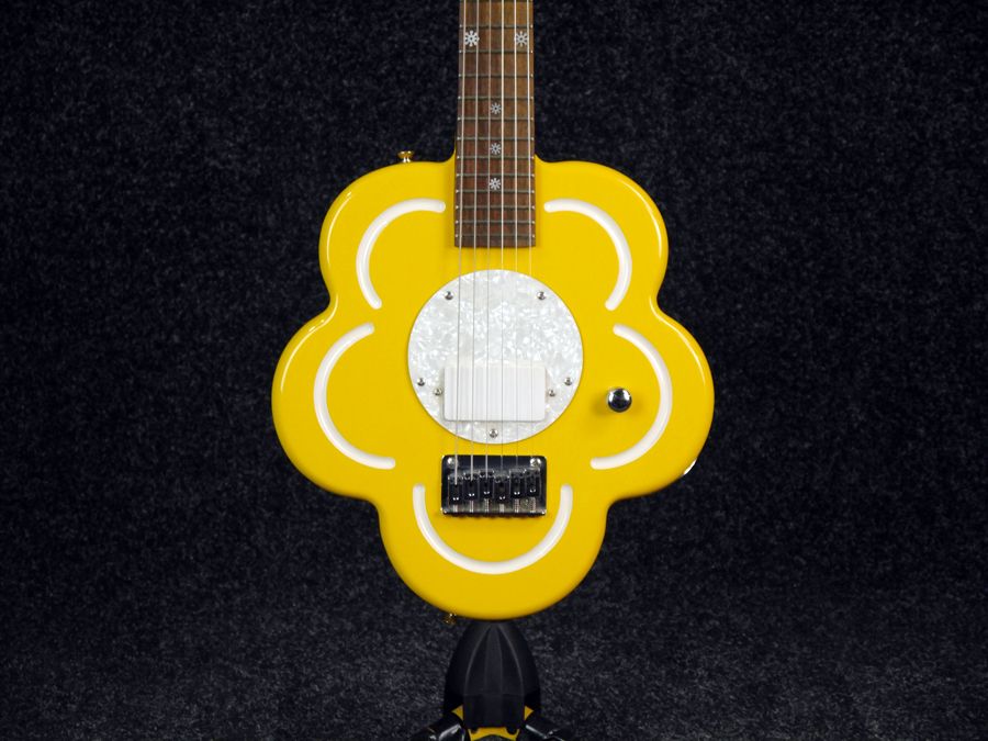 Daisy Rock Artist Flower Electric Guitar Yellow 2nd Hand Rich