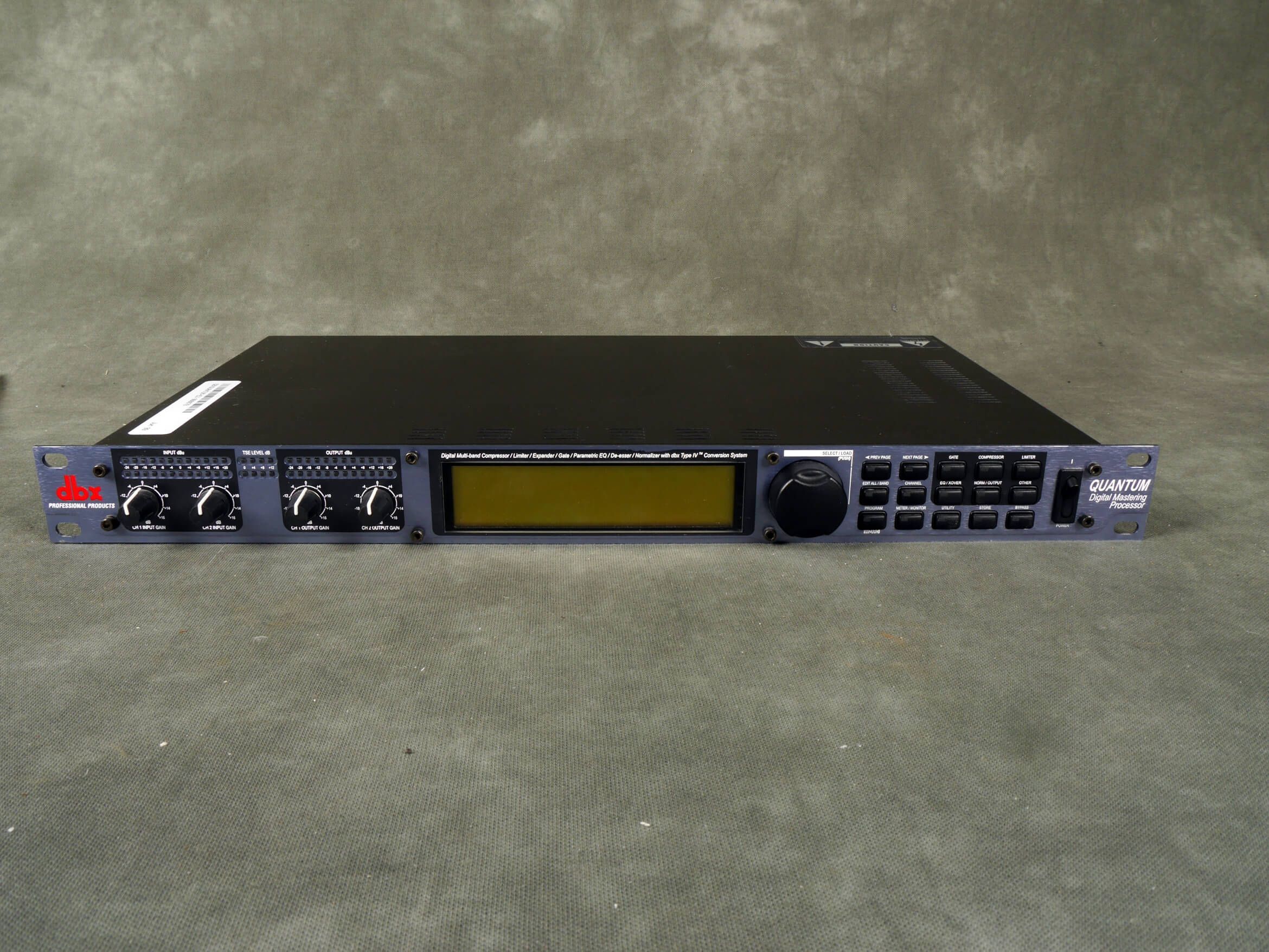 DBX Quantum Multi Band Rack Compressor 2nd Hand Rich Tone Music