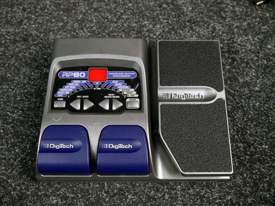 Digitech RP80 MultiFX Processor Pedal w/Box & PSU 2nd Hand Rich