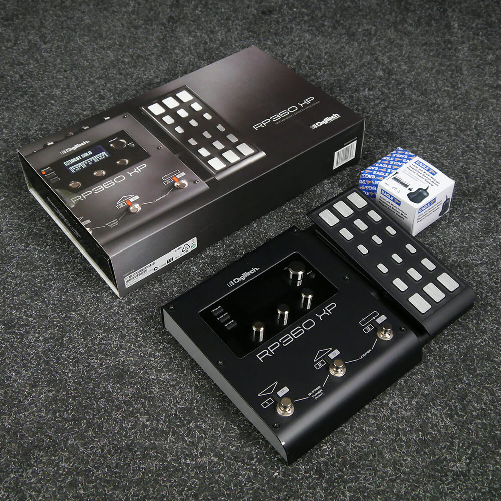 DigiTech RP360XP Guitar Multi Effects Pedal w/Box & PSU 2nd Hand