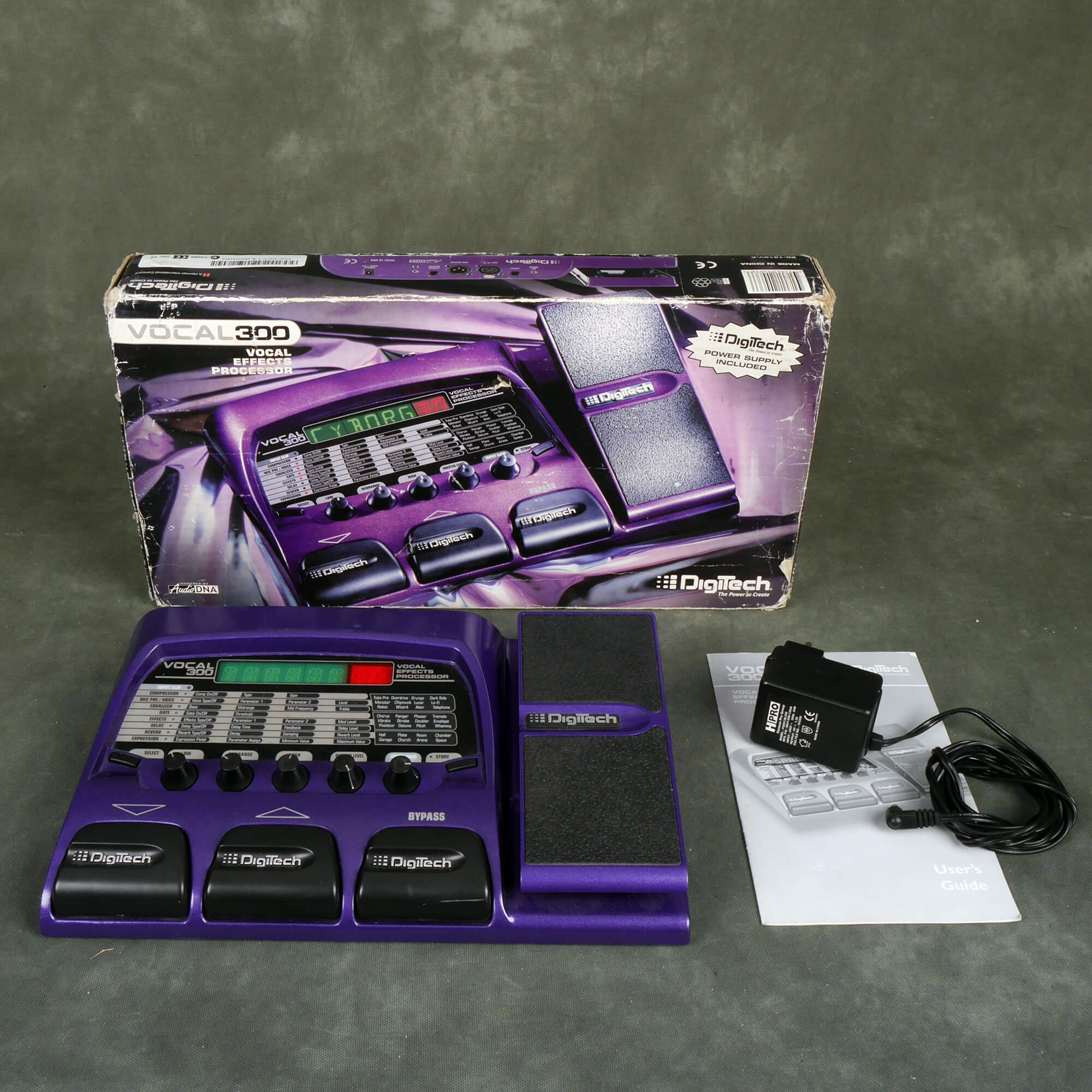 Digitech Vocal 300 Vocal Effects Processor w/Box & PSU 2nd Hand