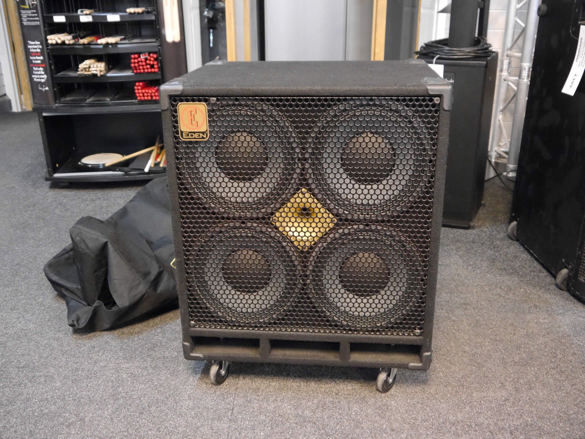 Eden 4x10 XST 4 Ohm Bass Speaker Cabinet w/Cover - 2nd Hand ...