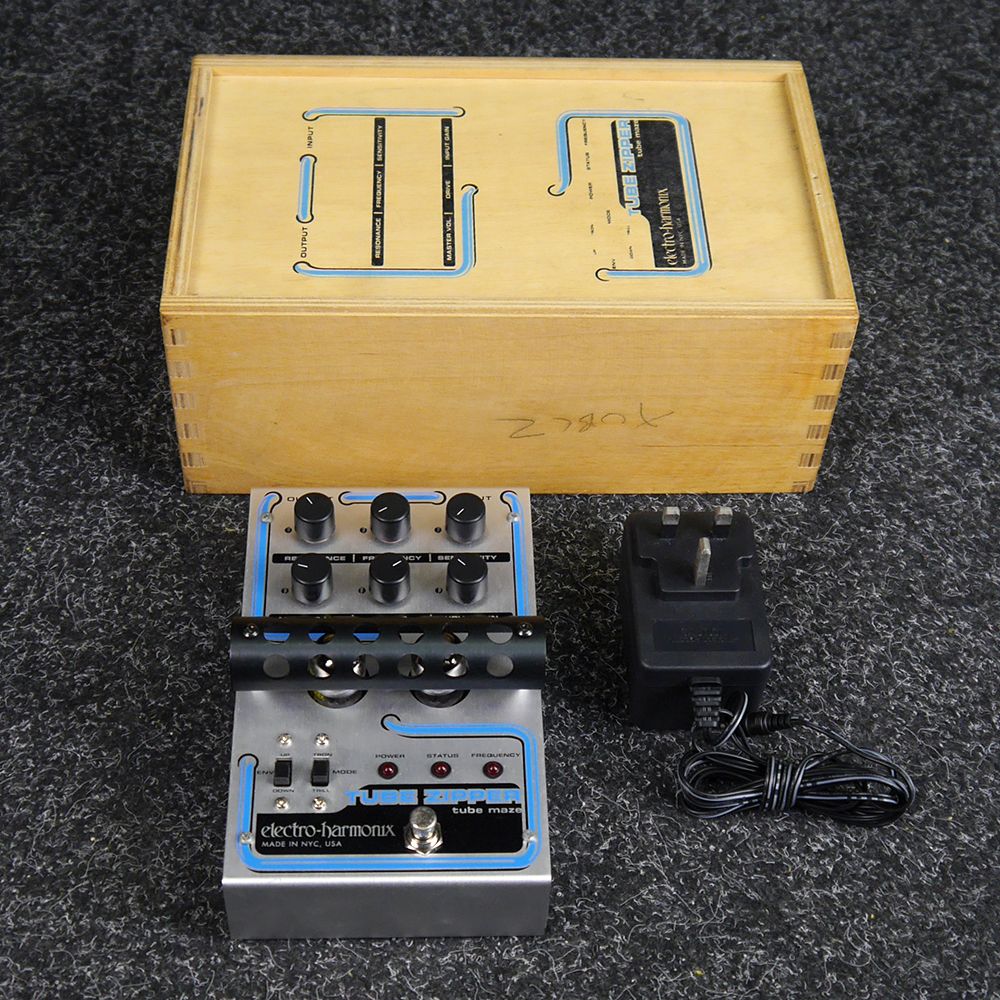 Electro Harmonix Tube Zipper FX Pedal, USA w/ Box 2nd Hand Rich