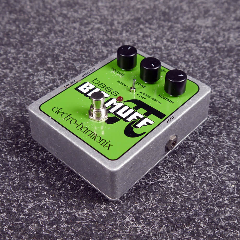 Electro Harmonix Bass Big Muff Pi Fuzz FX Pedal 2nd Hand Rich Tone