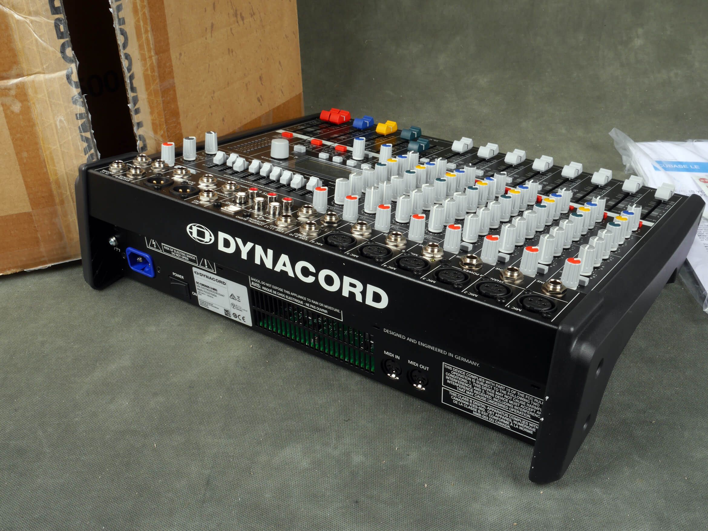 Dynacord 600-3 CMS 8-Channel Compact Mixing System w/Box - 2nd Hand | Rich Tone Music
