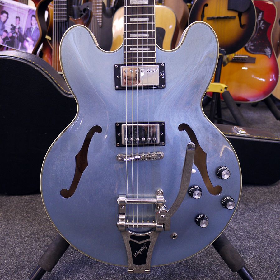 Epiphone 2013 ES-355 TE - Pelham Blue w/ Hard Case - 2nd Hand | Rich ...