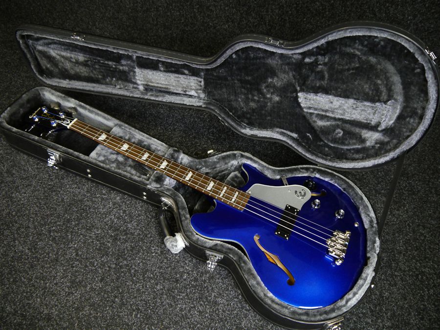 Epiphone Ltd Ed Jack Casady Signature Blue Royale Bass w/ Case 2nd