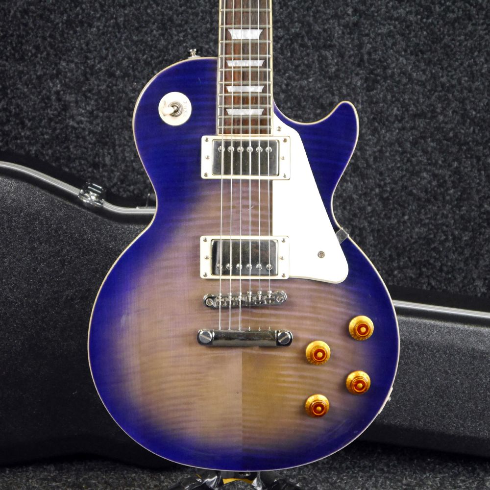 Epiphone Les Paul Standard - Blue Burst w/ Hard Case - 2nd Hand | Rich ...