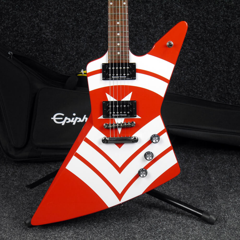 Epiphone Jason Hook Signature Explorer Red w/Gig Bag 2nd Hand