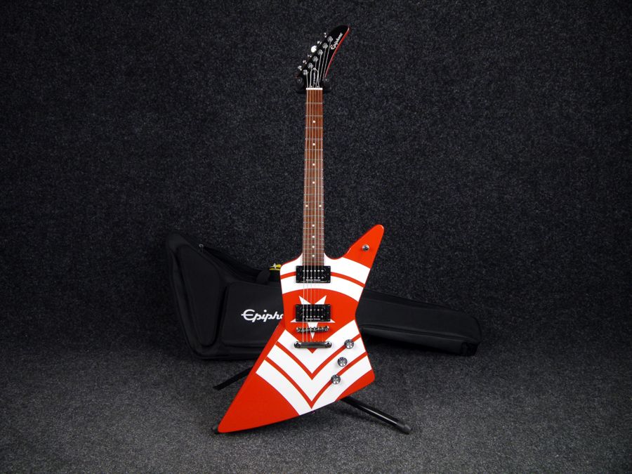 Epiphone Jason Hook Signature Explorer Red w/Gig Bag 2nd Hand