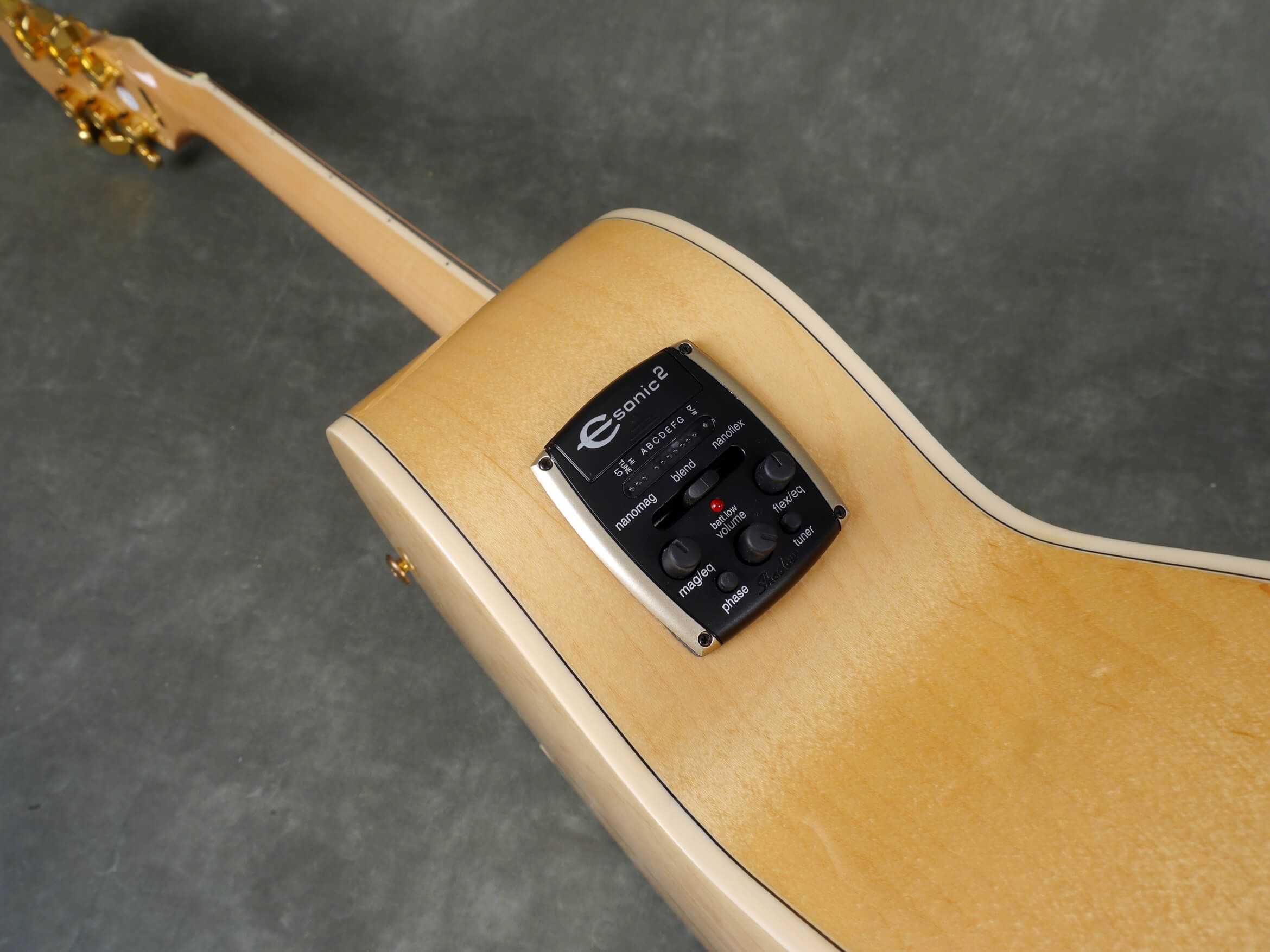 Epiphone EJ200CE ElectroAcoustic Guitar Natural 2nd Hand Rich Tone Music