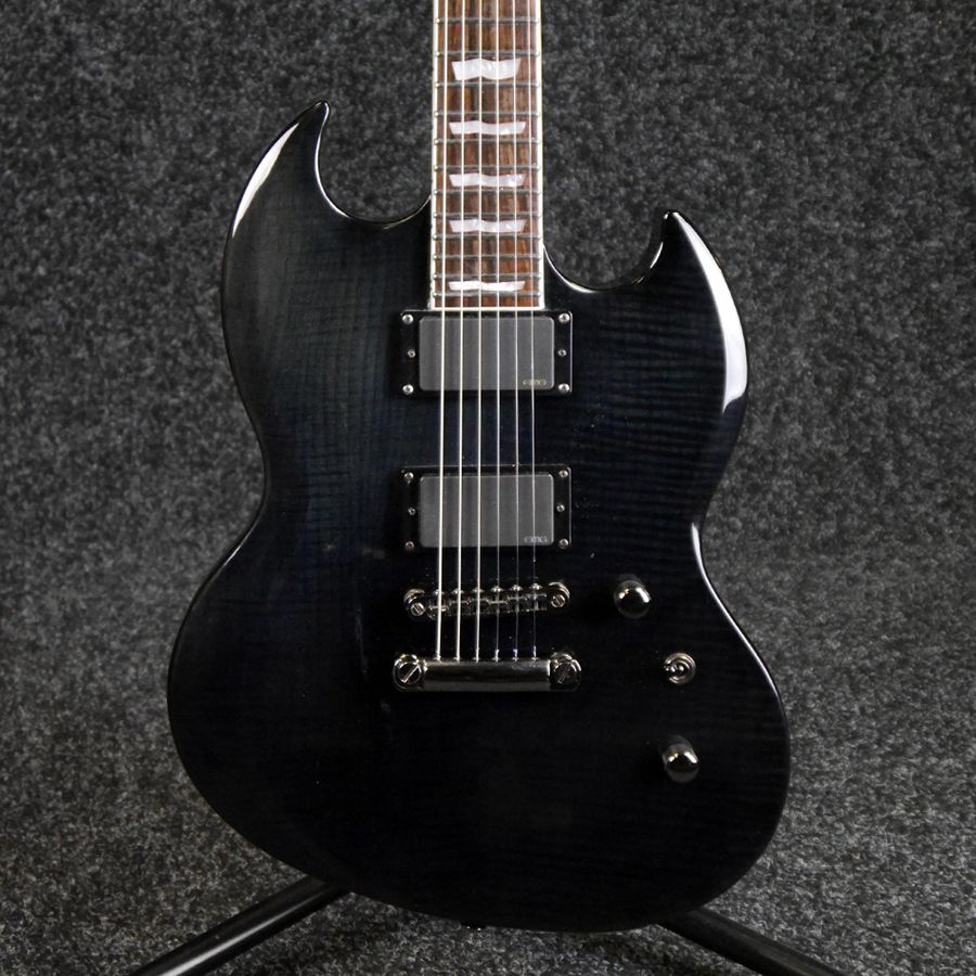 ESP LTD Viper300FM Electric Guitar SeeThru Black 2nd Hand Rich