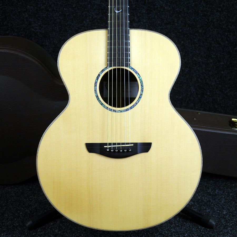 Faith FJHG Hi Gloss Jupiter Acoustic Guitar w/ Case 2nd Hand Rich