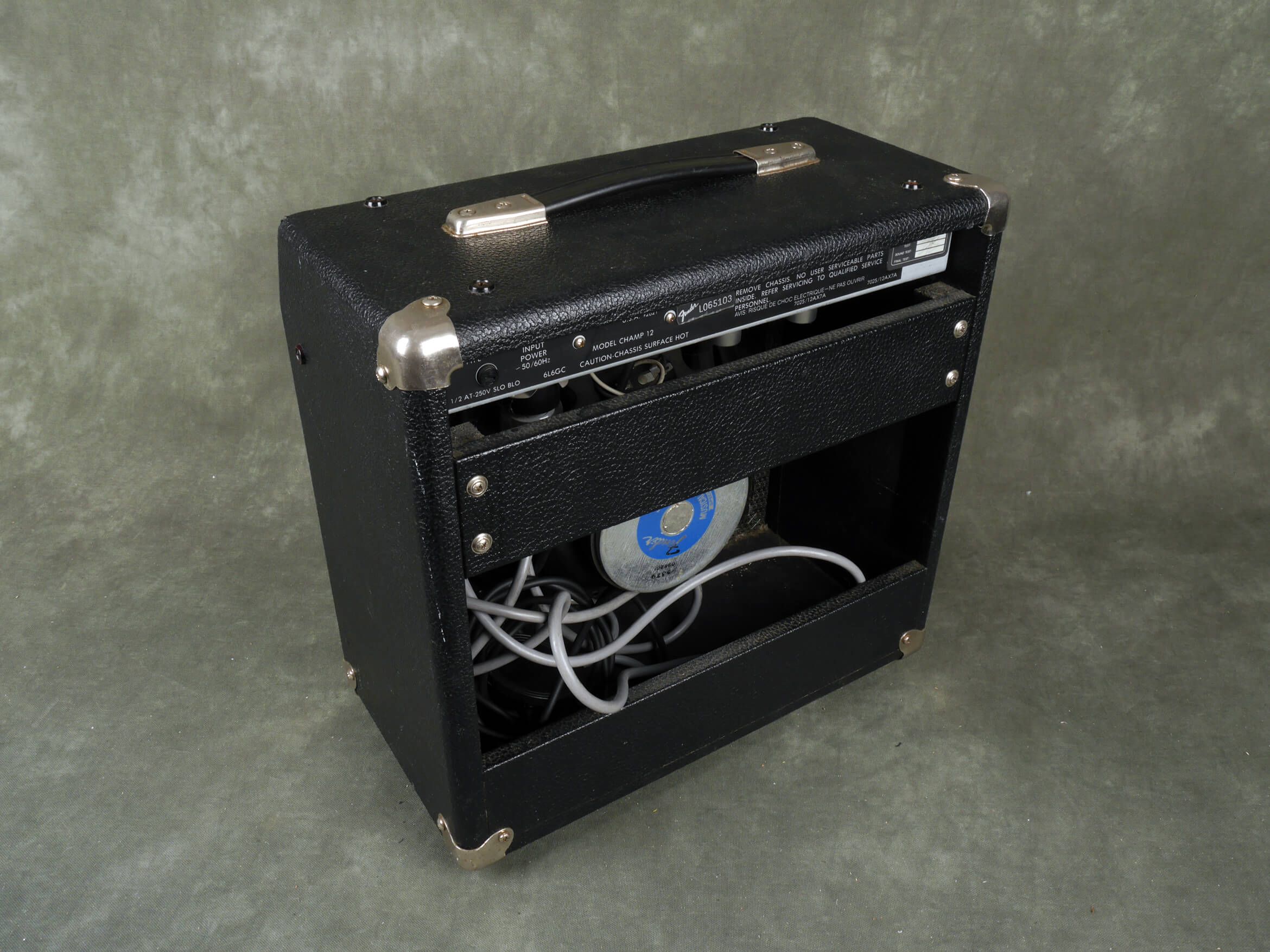 Fender Champ 12 Red Knob Guitar Amplifier **UK SHIPPING ONLY** 2nd