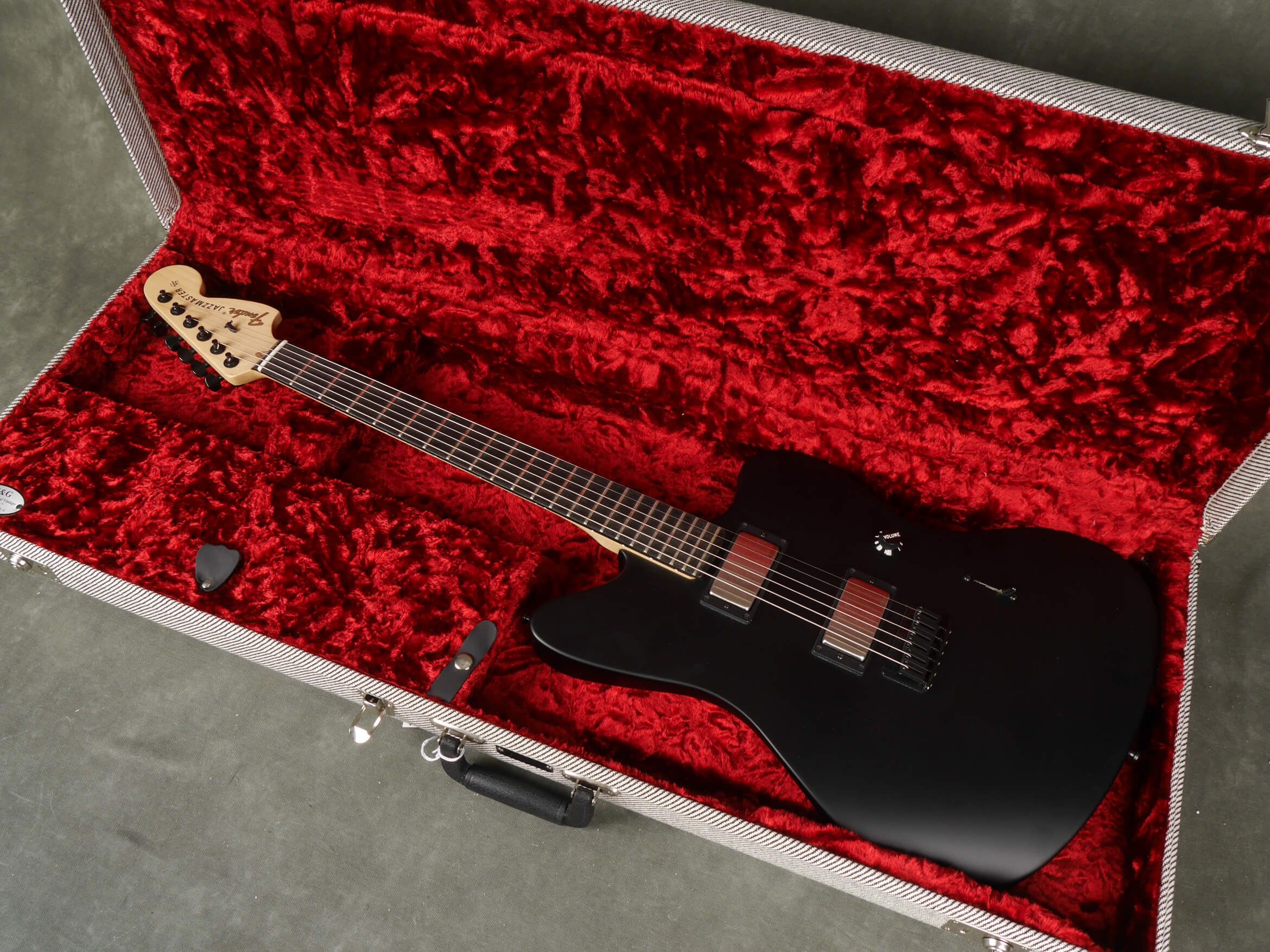 Fender Jim Root Signature Jazzmaster Satin Black w/Hard Case 2nd