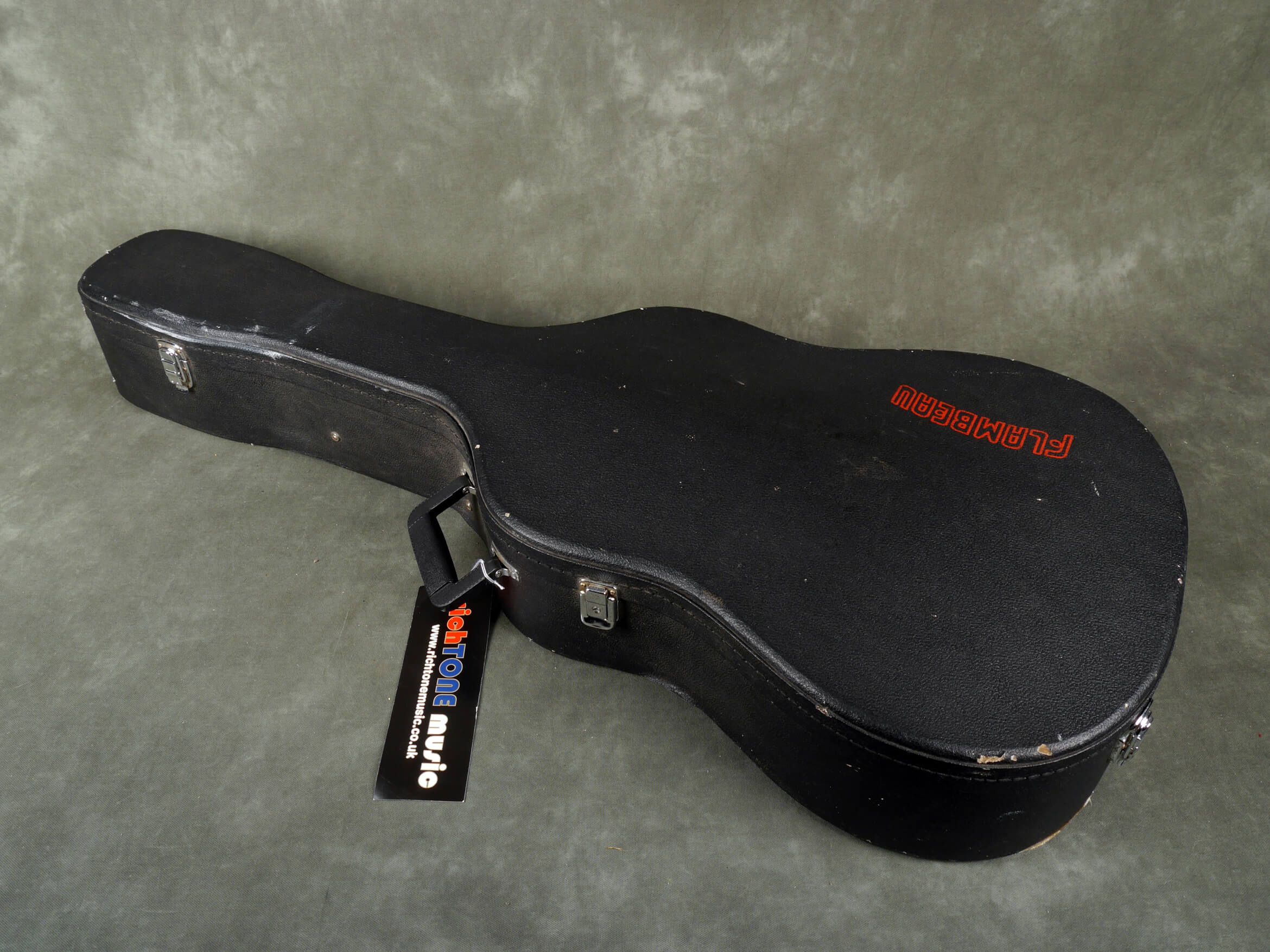 Fender F03 Acoustic Guitar Natural w/Hard Case 2nd Hand Rich Tone Music