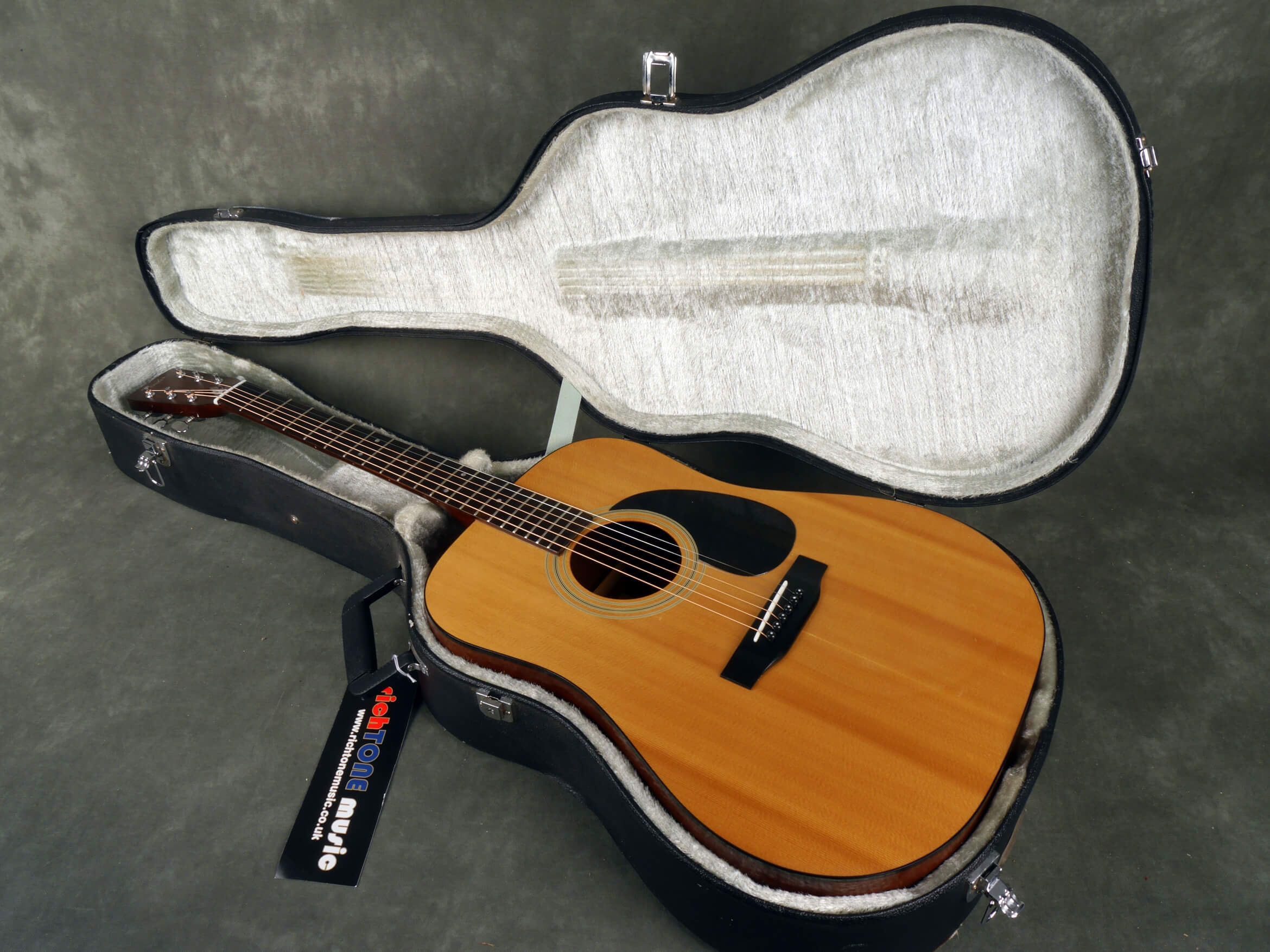 Fender F03 Acoustic Guitar Natural w/Hard Case 2nd Hand Rich Tone Music