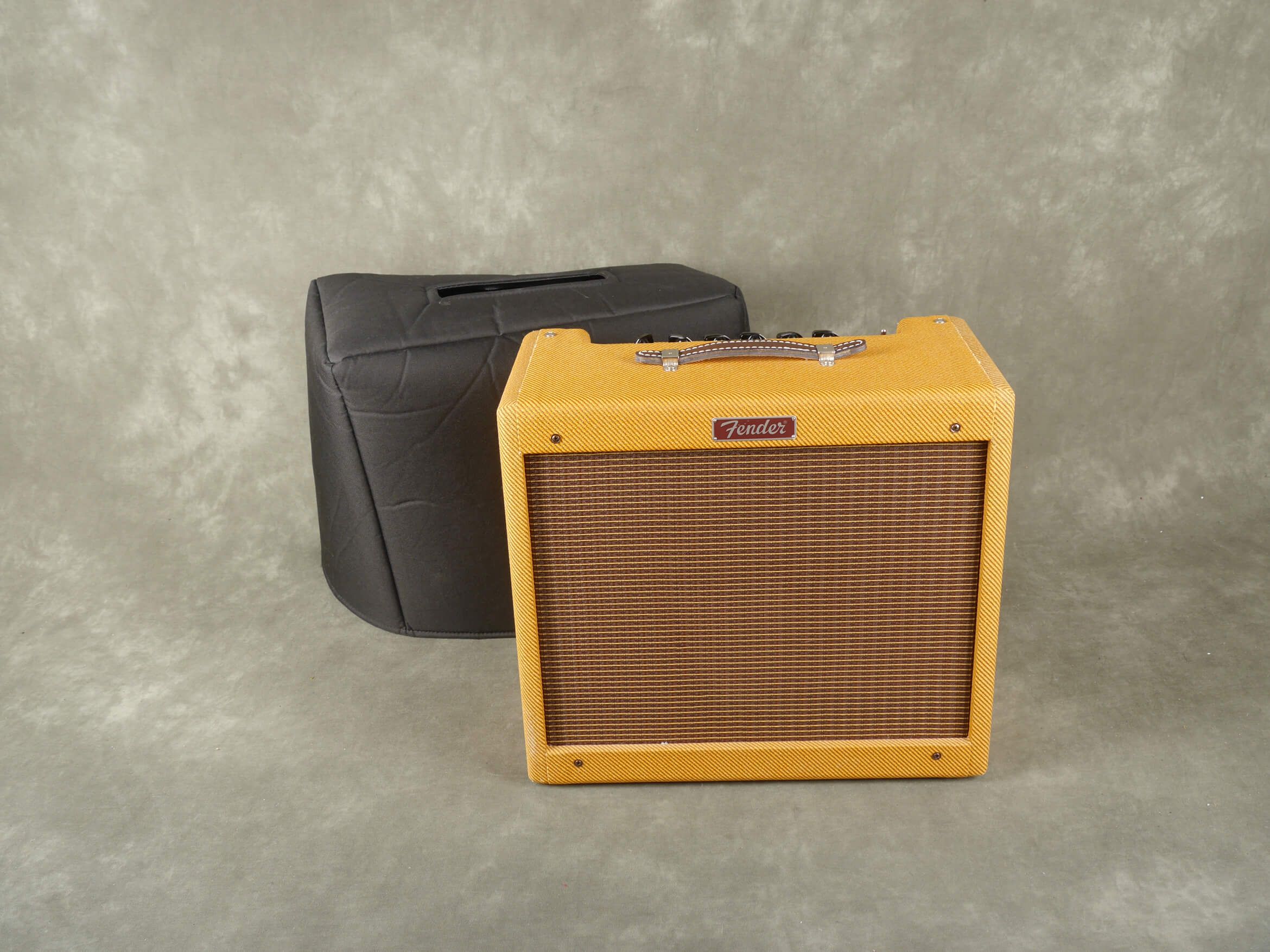 Fender Blues Junior Lacquered Tweed Jensen Speaker w/Cover 2nd Hand